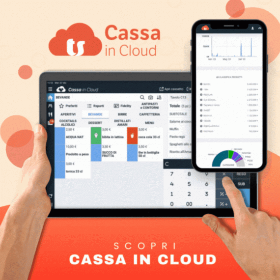 Cassa In Cloud, software gestionale per la ristorazione - SC Sistemi di Cassa Verona